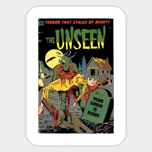 The Unseen #9 Sticker